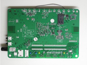 Front side of the HG630B board - Click to zoom