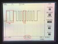 Power meter optical pulse detection